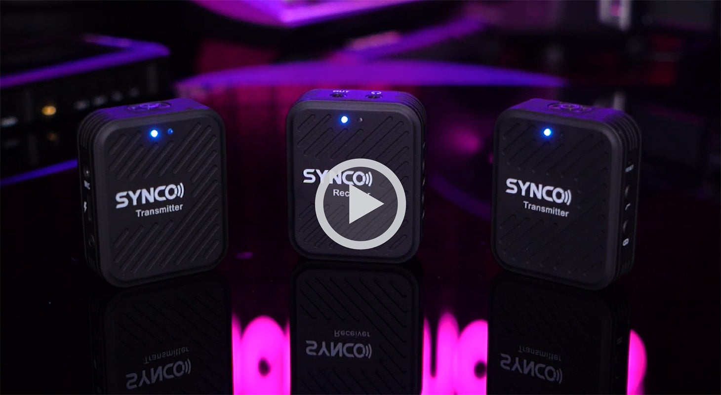 Meet SYNCO G1, new 2.4 GHz wireless mic system to challenge market