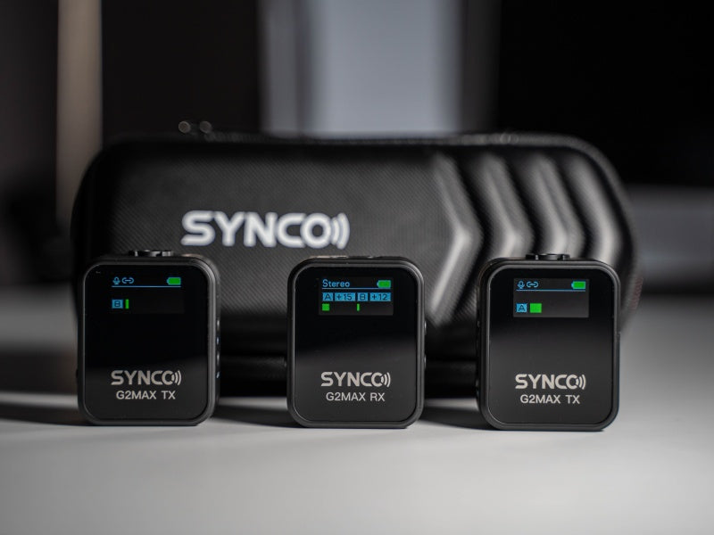 iPhone用ワイヤレスミニマイクのガイド – SYNCO