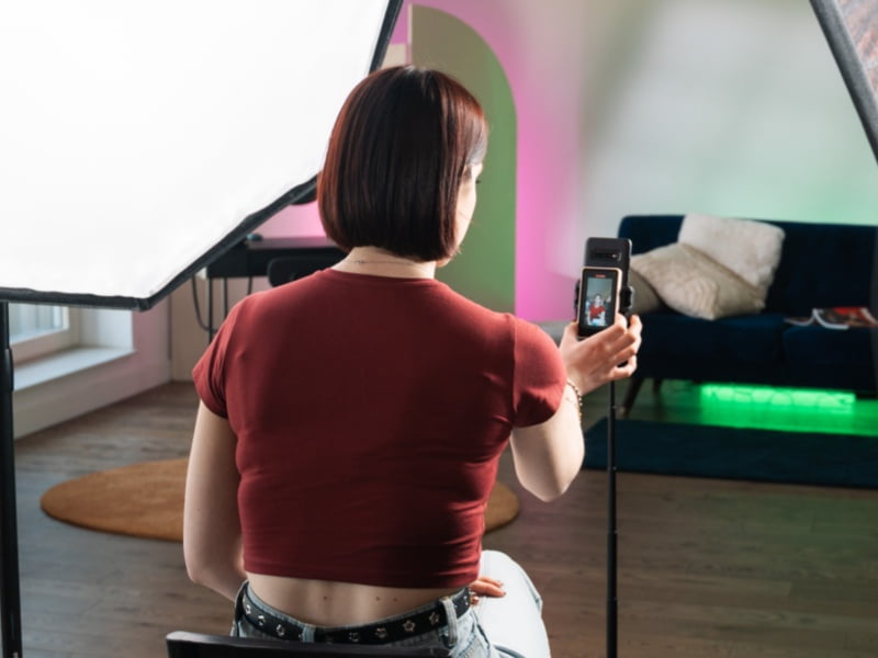 CatXQ 2025 Selfiescherm met Geluid voor iPhone & Android - Magnetisch CatXQ 2025 Selfiescherm met Geluid voor iPhone & Android - Magnetisch