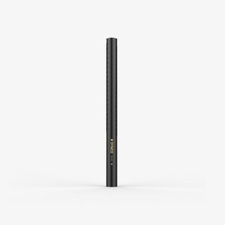 The SYNCO D2 hypercardioid XLR shotgun mic comes in black color with a brass metal body.