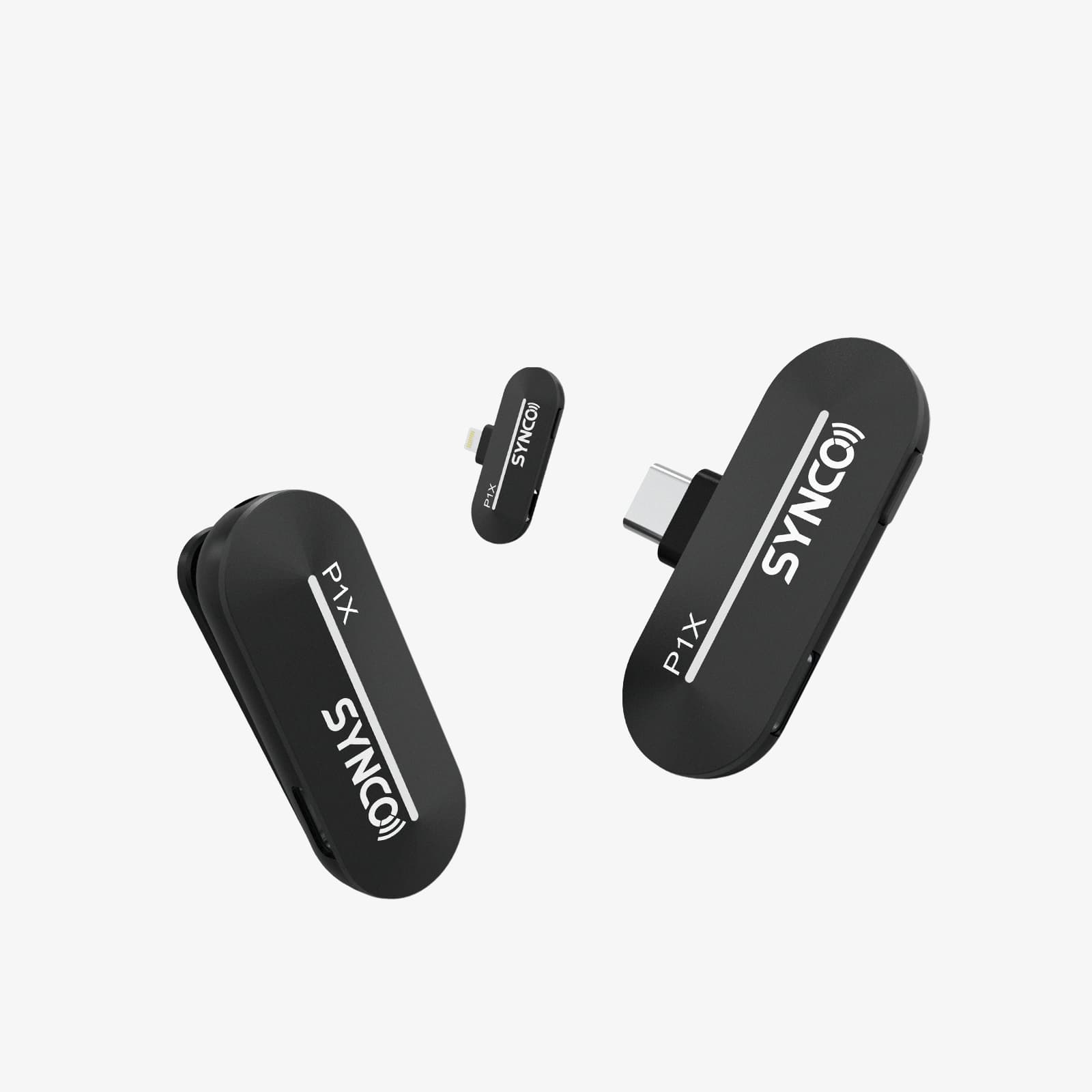 The SYNCO PX is equipped with volume adjustment and mute buttons.