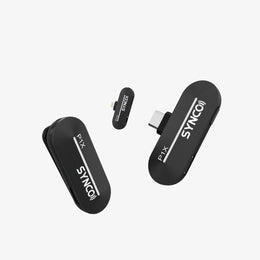 The SYNCO PX is equipped with volume adjustment and mute buttons.