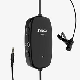 The SYNCO S6M2 features a wired lavalier design.