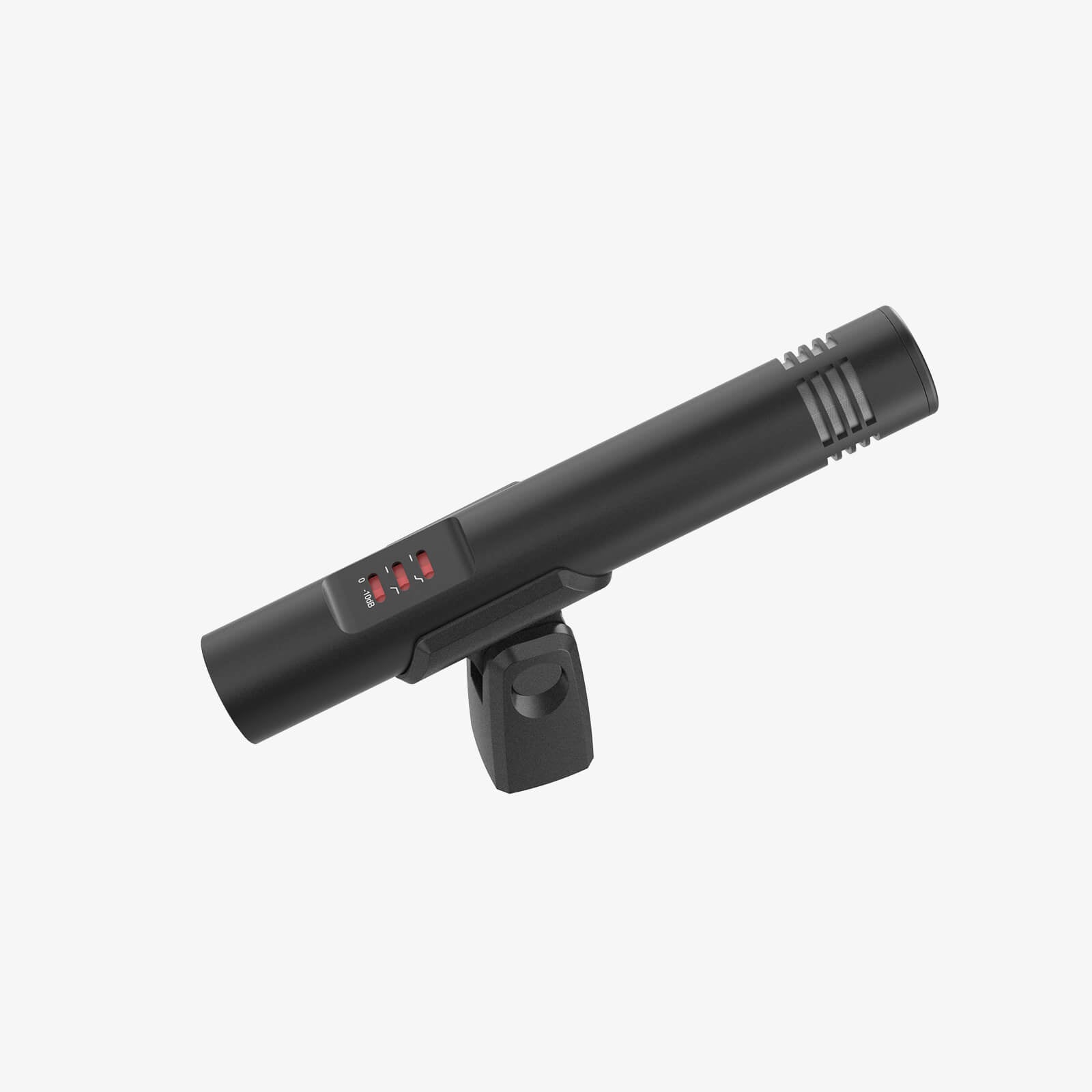 The SYNCO V10 small diaphragm condenser microphone has three toggle settings to personalize the audio effect.