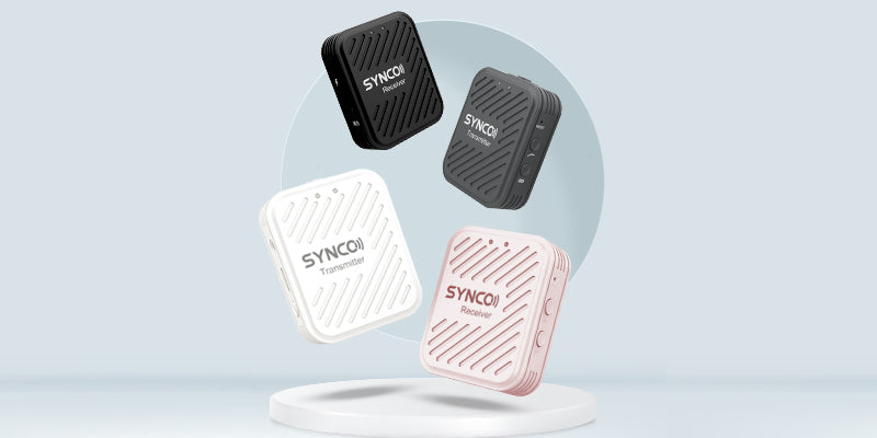 SYNCO expands G1 digital microphone with more colors