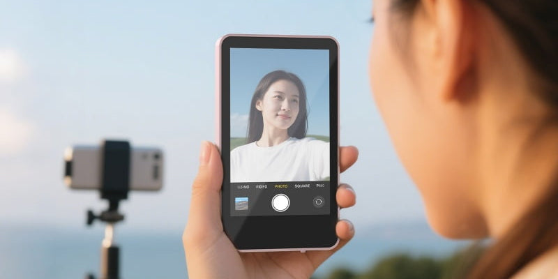 How to use a vlog screen for phone
