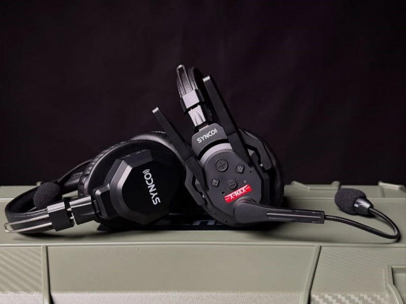 ワイヤレストランシーバーヘッドセット：SYNCOの3つのオプション