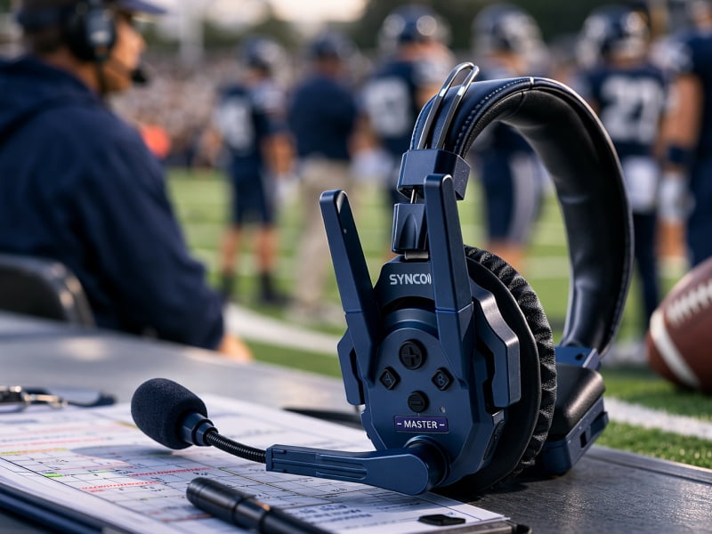 Football sideline headsets: How they work and how to choose