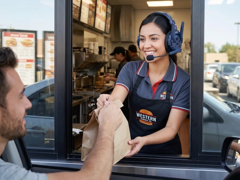 A complete guide to drive thru headset systems for restaurants – SYNCO