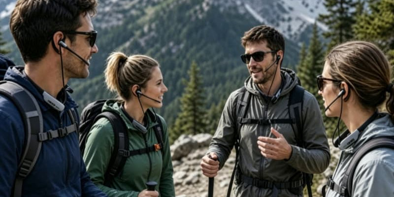 What is the best communication device for hiking?