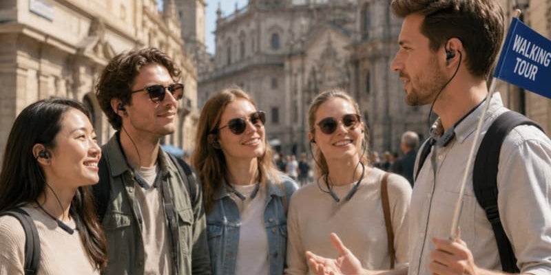Why and how to choose walking tour headsets?