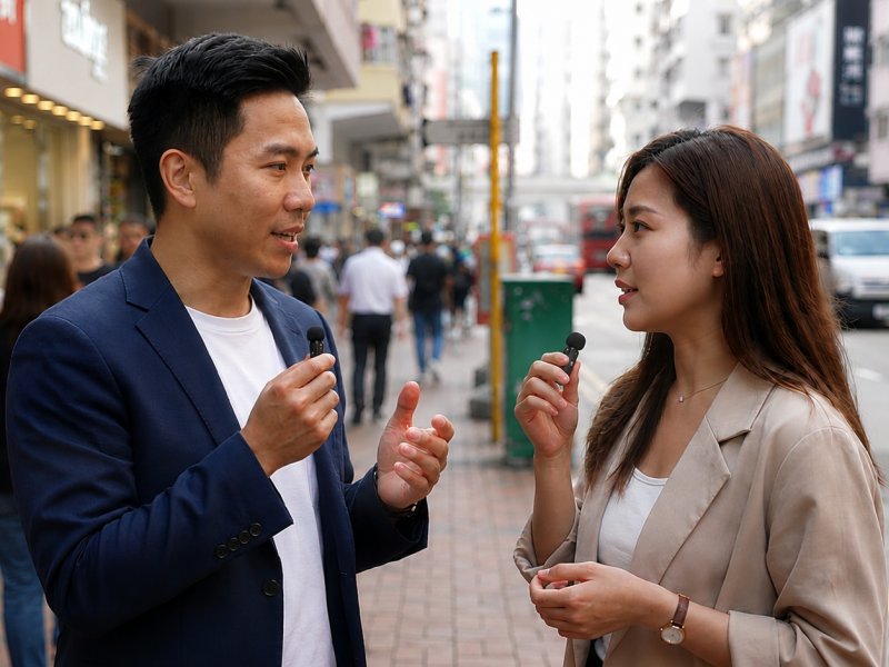 Microphone for street interviews: What actually works