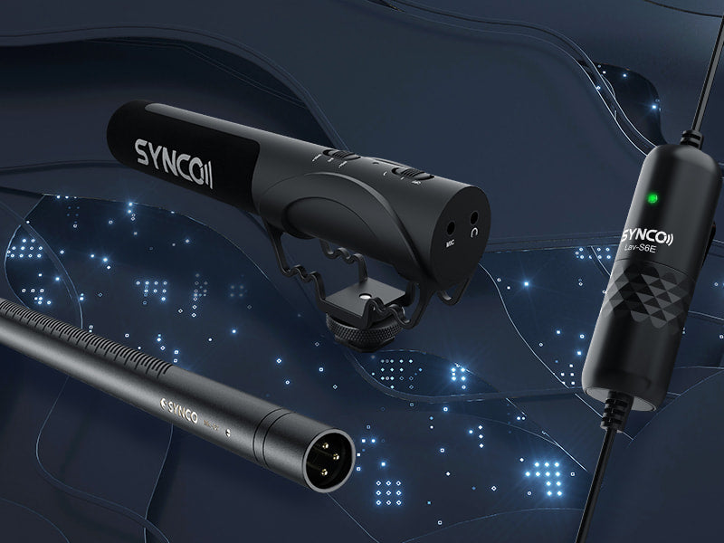 How to use external microphone? Four things you should know – SYNCO