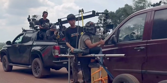 SYNCO Xtalk Master in Vehicle Tracking and Trailer Film Shots