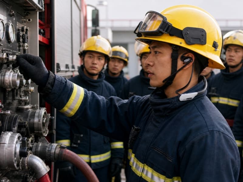 Why and how to choose the right firefighter headset?