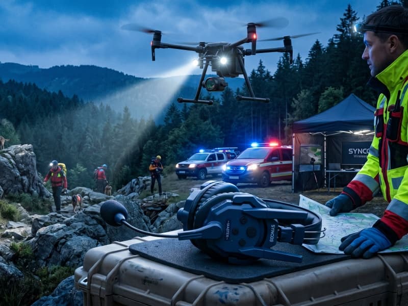 Search and rescue drone intercom headset: A complete guide in 2026