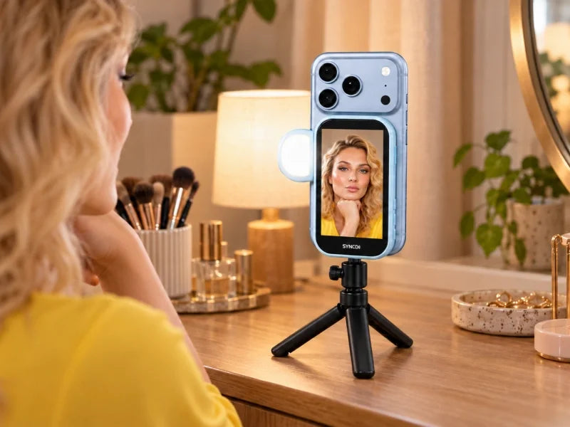 Selfie screen with light: Why use one and how to choose