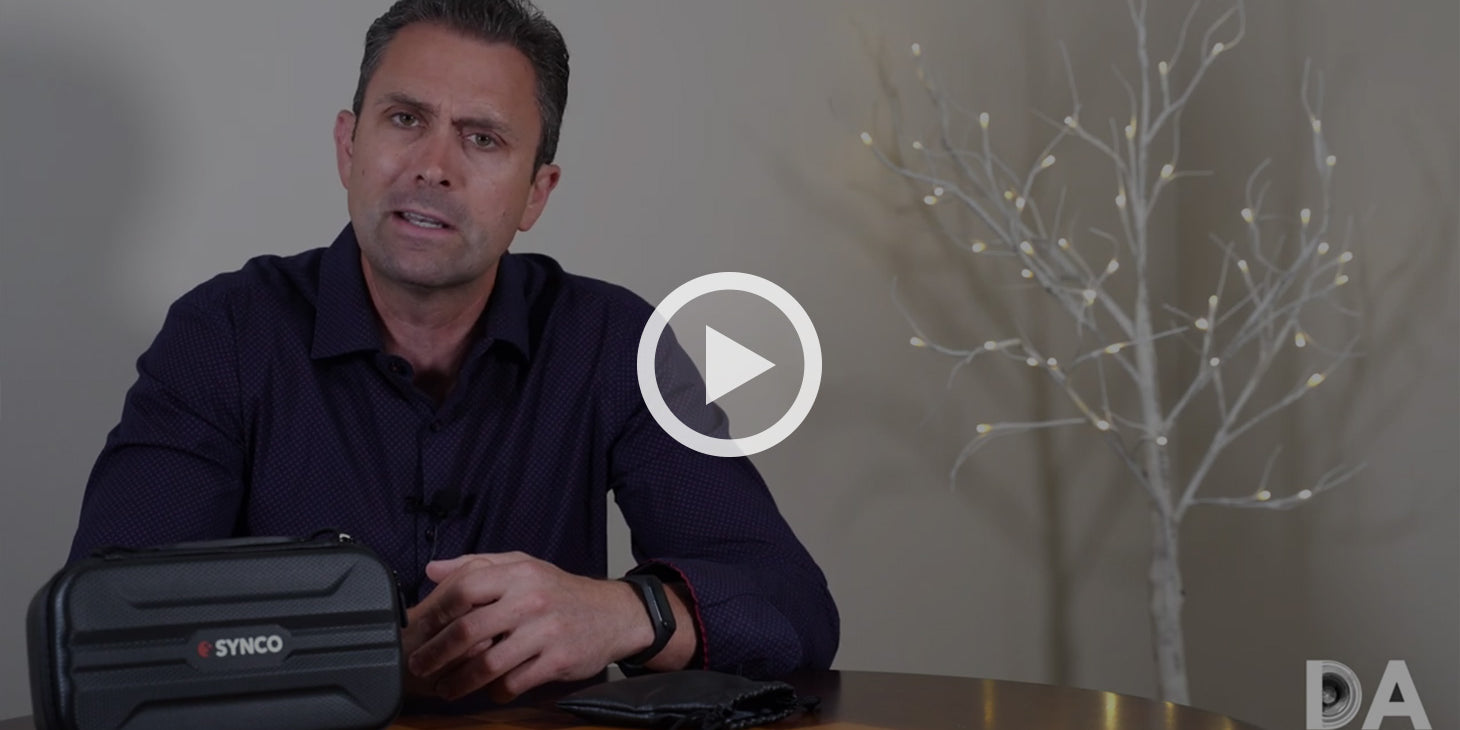 SYNCO camera mic D30 - Flexibility in a variety of situations