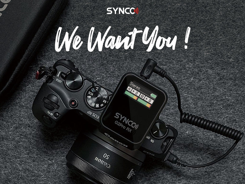 Register and join in SYNCO WE WANT YOU campaign
