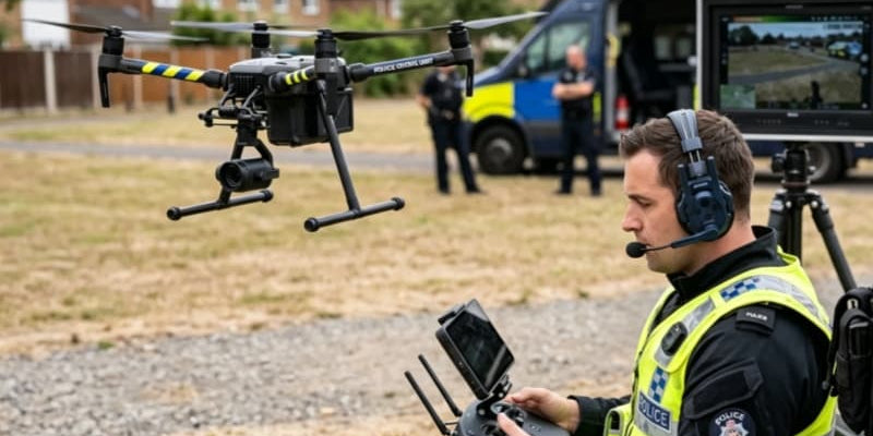 Wireless intercom for police drones: Why is it better than radio?