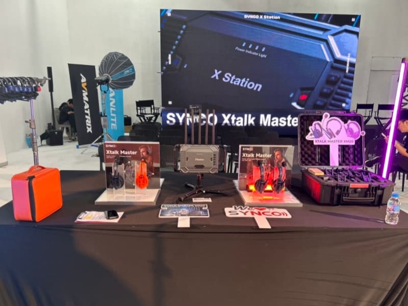 SYNCO Xtalk Master wireless intercom setup