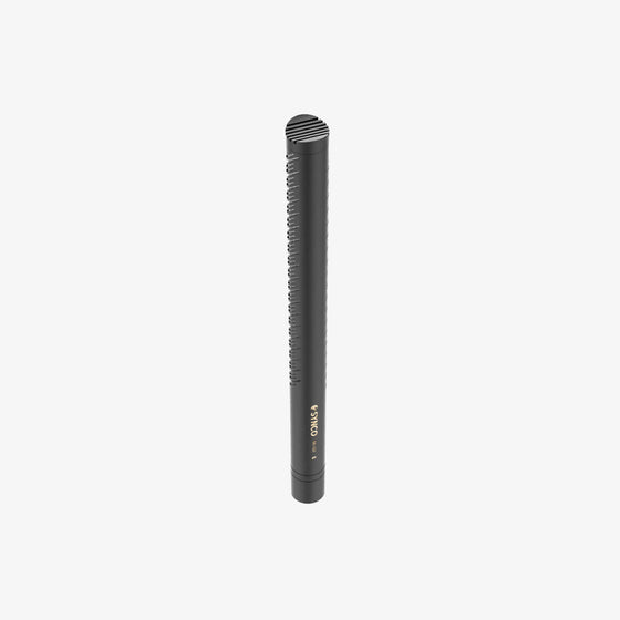The SYNCO D2 black speckle finish is also non-reflective when shooting in formal settings.