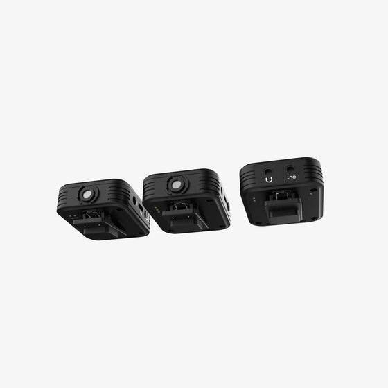The SYNCO G2 Max wireless microphones for video are equipped with a USB-C port for direct output of internally stored audio.