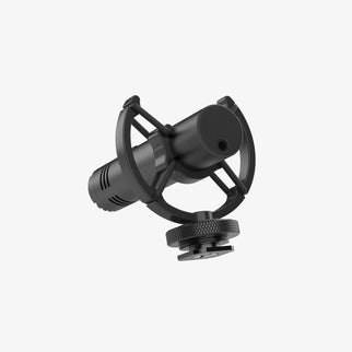 The circular connector on the bottom of the SYNCO M2S is compatible with 3.5mm TRS/TRRS cables.