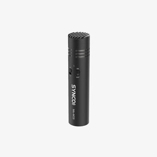 The SYNCO M2S is equipped with an LED indicator on the front to view the operating status.