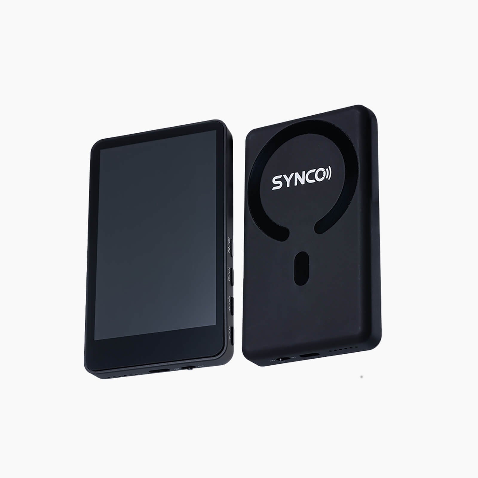 SYNCO XView M4 selfie monitor screen in black color