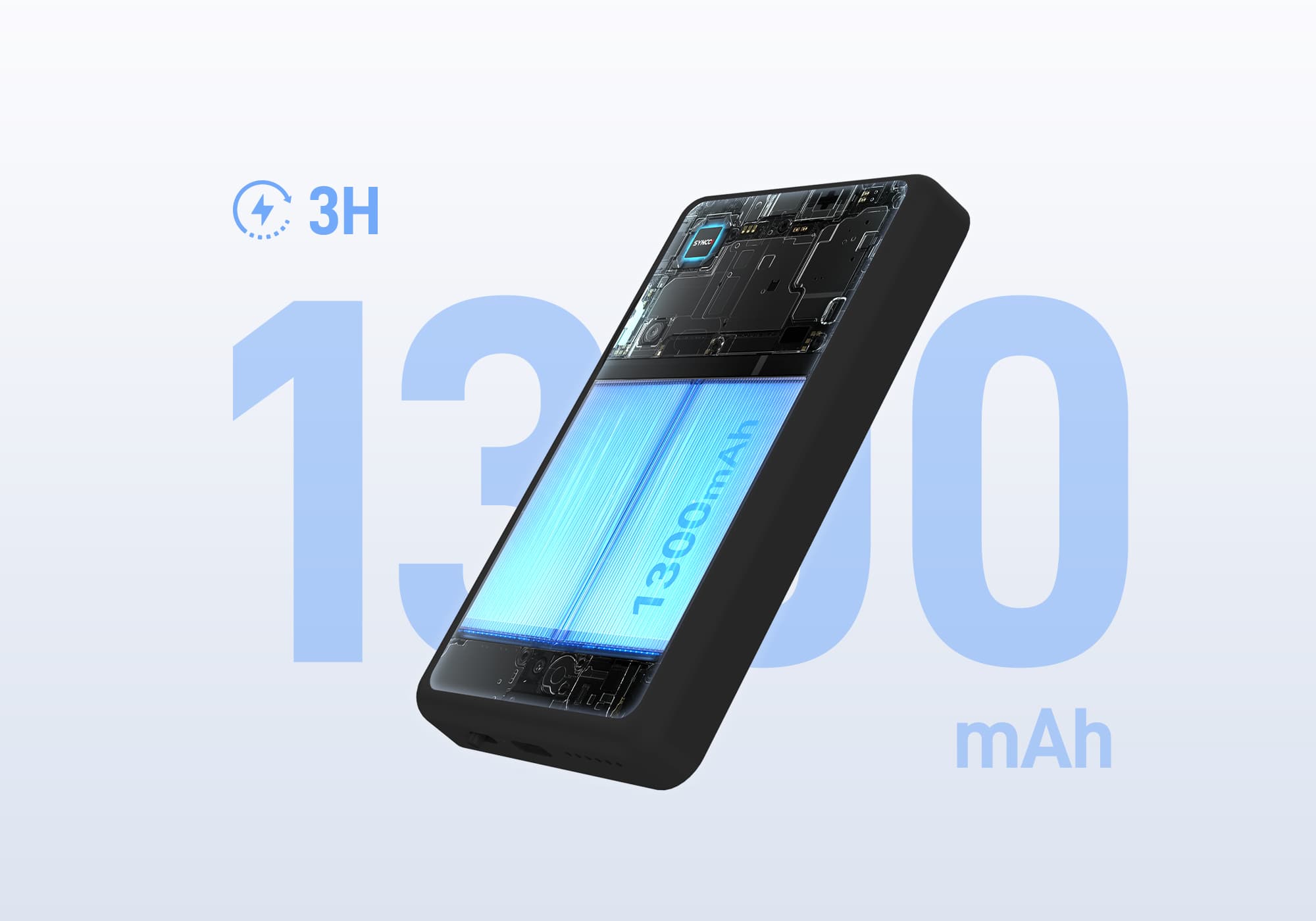 The M4 Touch has a 1300mAh battery lasting up to three hours.
