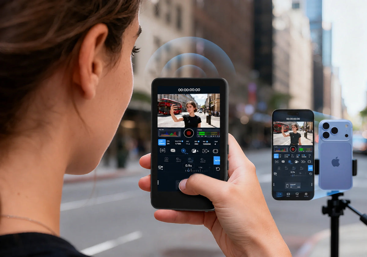 The M4 Touch is a touchable screen monitor that lets you control your iPhone 18 Pro Max camera remotely.