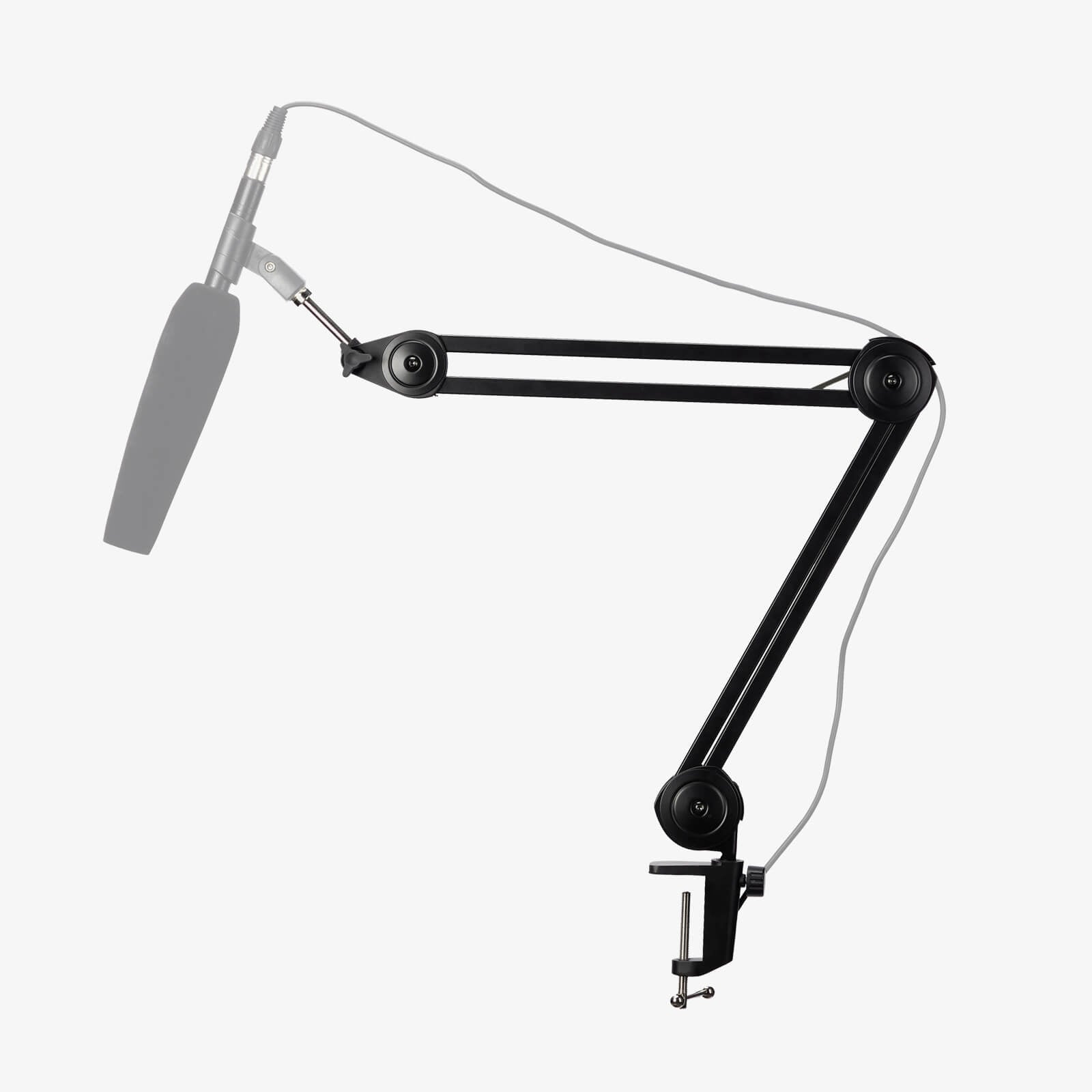 The SYNCO MA30 utilizes a universal 5/8” threaded adapter to make sure the compatibility with most of SYNCO microphones.