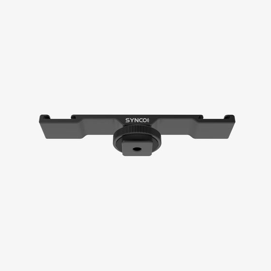 The SYNCO SM5 can be mounted on the tripods, heads and cameras with the bottom 1/4