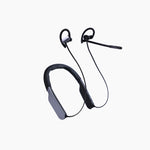 SYNCO Xtalk S with the secure over-ear hooks and sleek grey housing