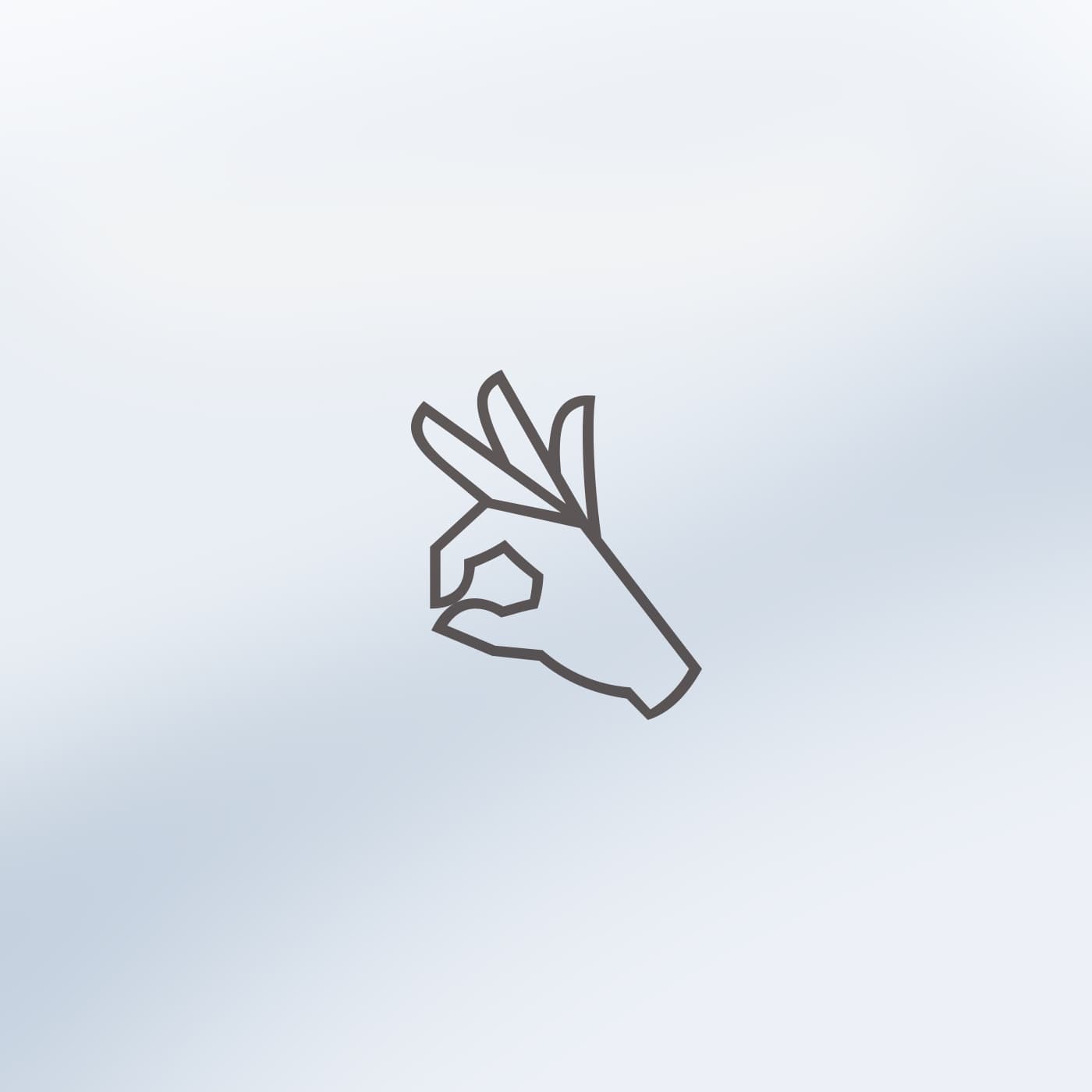 OK gesture for a 3-second camera timer on the M4 AI