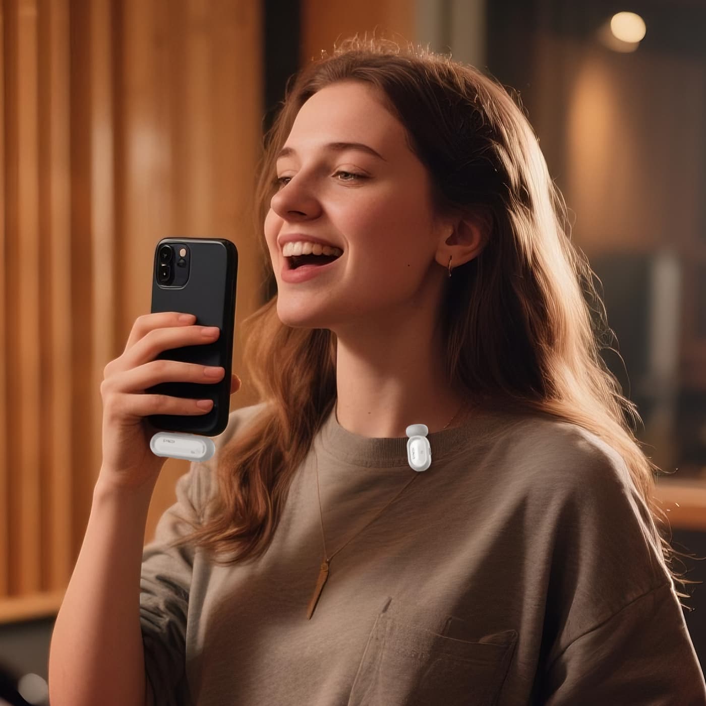 Use the SYNCO Smic for recording music on the phone