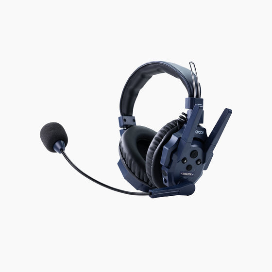 SYNCO Xtalk Master wireless walkie-talkie headsets with dual earmuffs