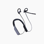 SYNCO Xtalk S with the secure over-ear hooks and sleek grey housing